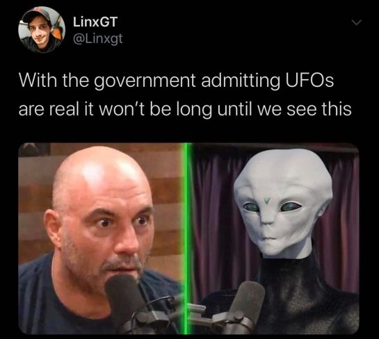 If anyone deserves to interview the first alien it’s @joerogan #weedmemes #weedmeme #memes #dankmemes…